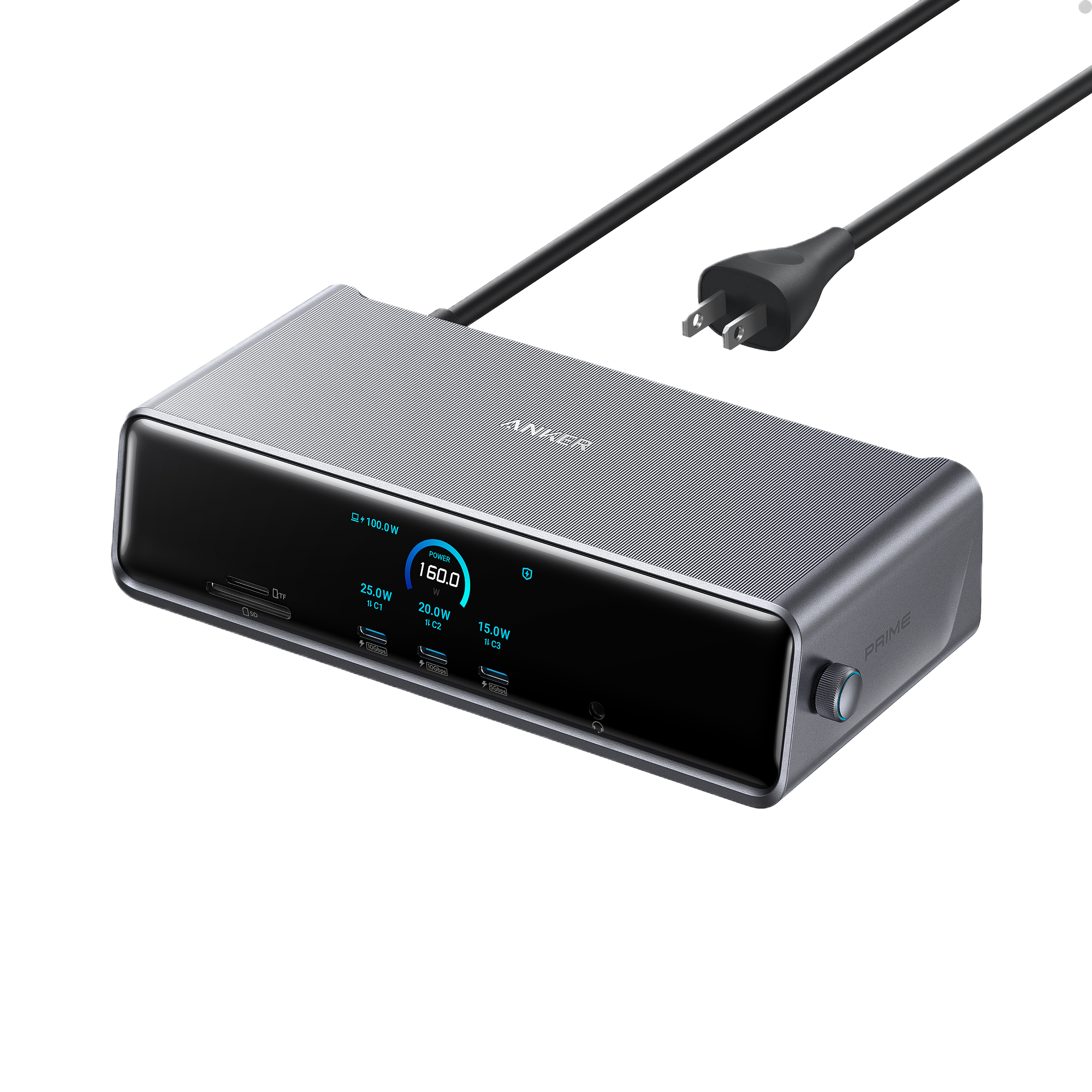 Prime DL7400 Docking Station (14-in-1, Triple Display, DisplayLink)